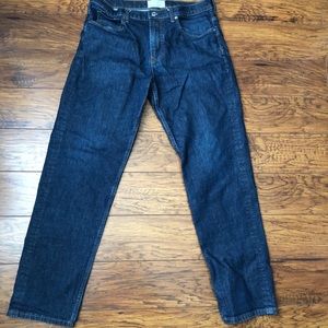 Everlane Straight fit Jeans; waist 34